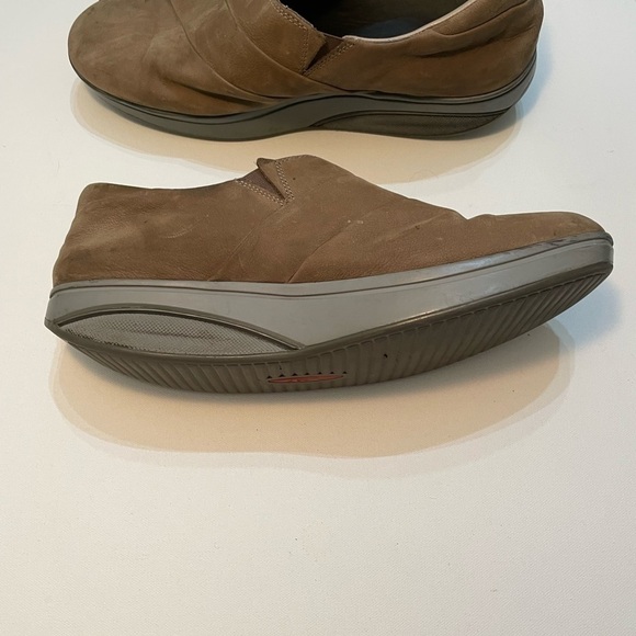 MBT Men\'s Brown Slip-On Loafers Rocker Suede Shoes SB-Y main image 12